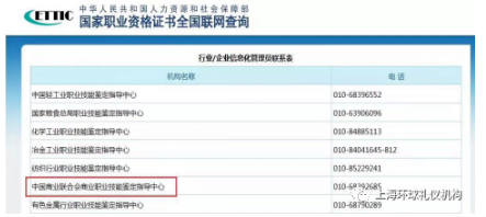 礼仪培训师在人力资源和社会保障部官网截图